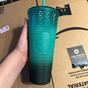 Starbucks Emerald Textured Tumbler